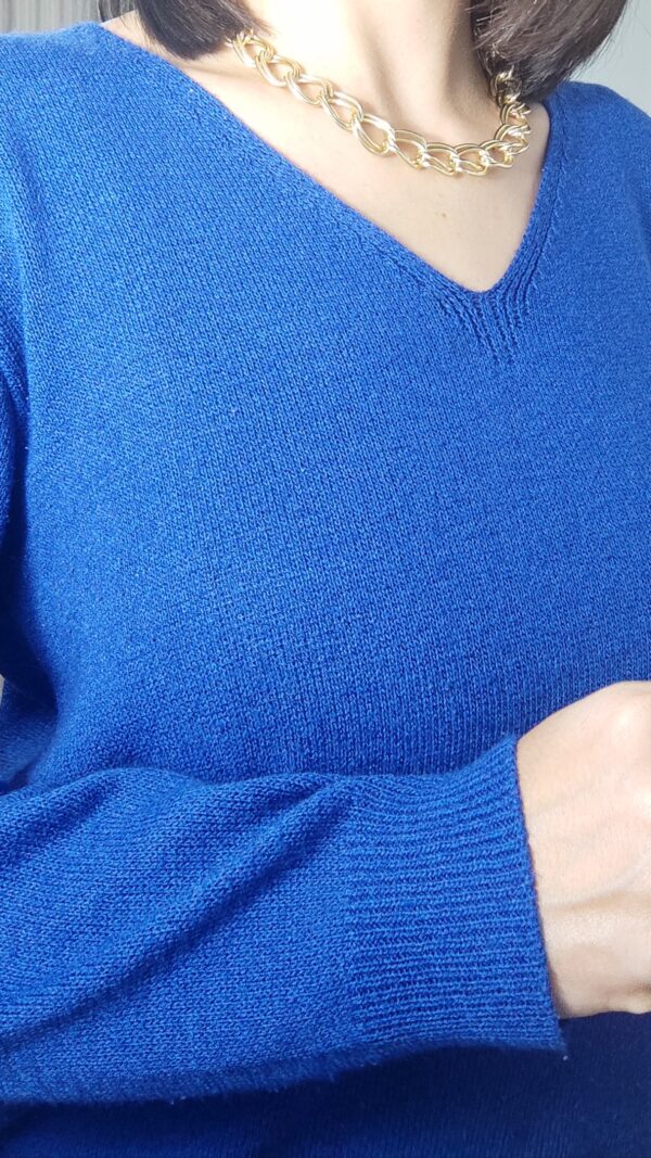 Blusa Tricô Gola V - Image 3